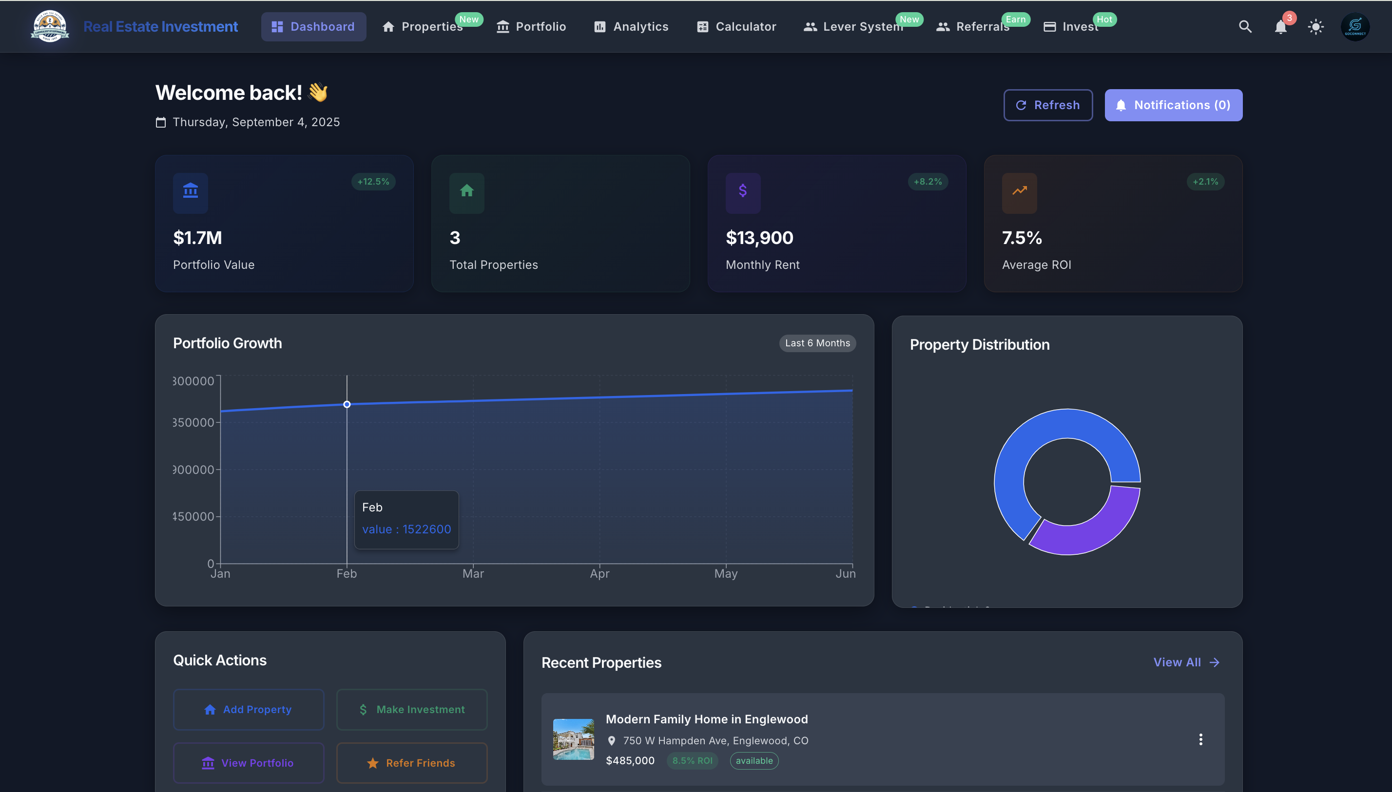 Zoa Real Estate screenshot